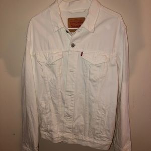 Levi's White Denim Jacket